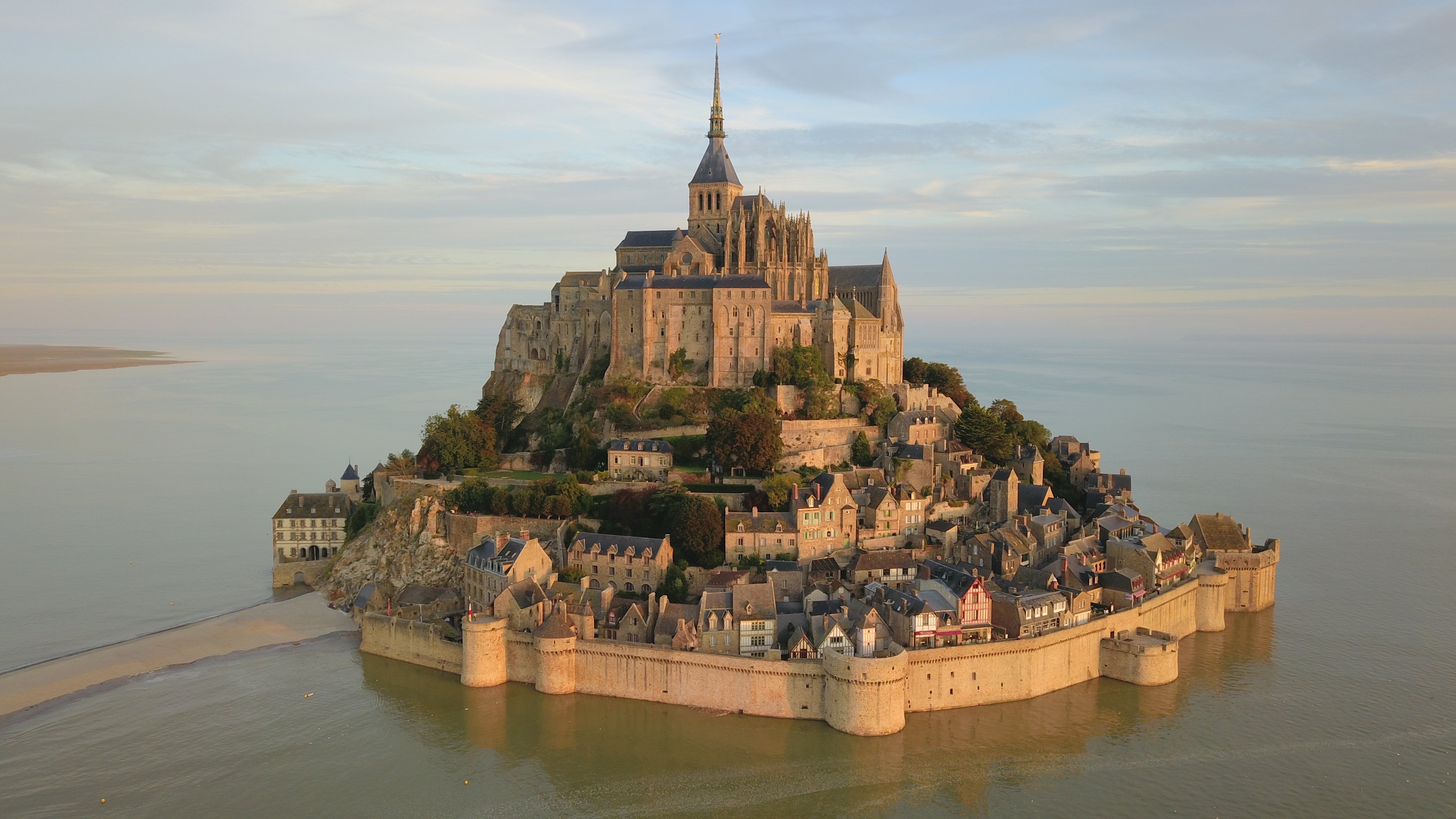 Mont-Saint-Michel als Vorlage